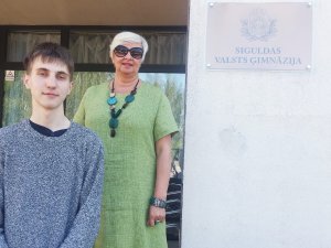 Ģimnāzijas skolēns Markuss Kozlinskis iegūst ceļazīmi uz ASV