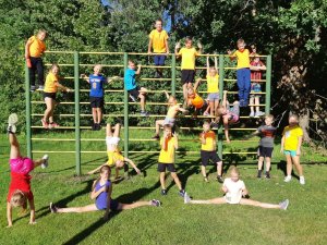 Aizvadīta sporta treniņnometne