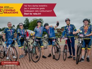 Latvijas Riteņbraucēju Vienības braucienā noteiks kuplākos uzņēmumu kolektīvus