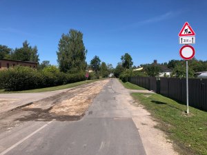 Turpinās ielu remontdarbi; uzsākta Miera ielas pārbūve