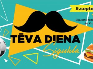 Sportiskā gaisotnē aizvadīta Tēva diena