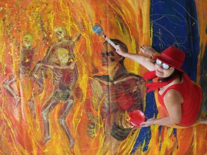 Aicina uz mākslinieces Zinaīdas Ceskes jubilejas izstādi „Mana daba”