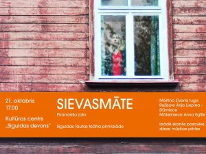 Aicina uz Siguldas Tautas teātra pirmizrādi – Mārtiņš Zīverts „Sievasmāte”
