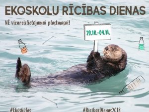 Novada izglītības iestādes piedalās Ekoskolu Rīcības dienu kampaņā