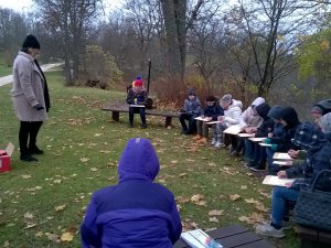 Allažu pamatskolas skolēni apmeklē Turaidas muzejrezervātu