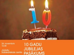 Notiks Jūdažu Sabiedriskā centra 10 gadu jubilejas pasākums