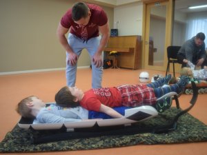 Bērnudārzā „Pīlādzītis” viesojas brāļi Andris un Juris Šici