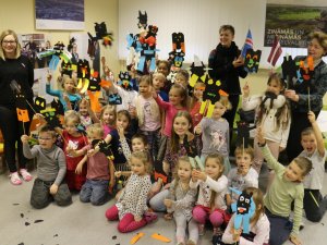 Novada bibliotēkā viesojās grāmatu rakstniece un ilustratore no Islandes