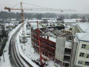 Spāru svētki Siguldas Valsts ģimnāzijas jaunajā korpusā