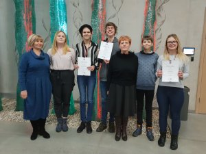 Siguldas Valsts ģimnāzijas skolēniem izcili sasniegumi valsts bioloģijas olimpiādē