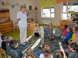 Bērnudārza „Pasaciņa” audzēkņi iepazīst veselīgu uzturu un higiēnu