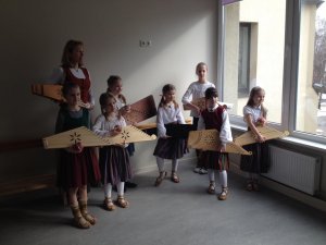 Aizvadīts folkloras pulciņa „Kokles” koncerts