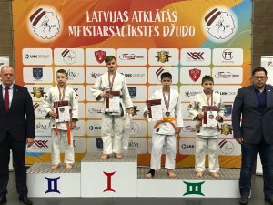 Džudo kluba „Sigulda” sportistiem sudrabs Latvijas meistarsacīkstēs