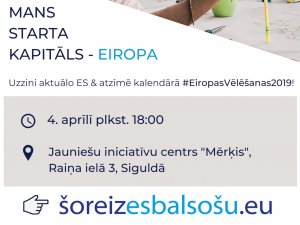 Notiks interaktīvs seminārs par Eiropas Parlamenta vēlēšanām