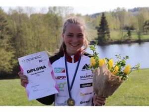 Siguldietēm veiksmīgi starti pasaules skolēnu čempionātā orientēšanās sportā