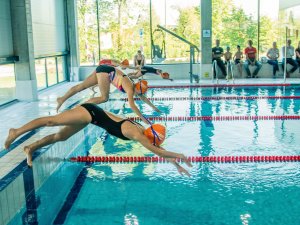 Novadniekiem godalgotas vietas peldēšanas sacensību „S!-Peld” 1. posmā