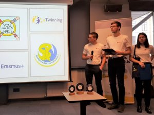 Siguldas pilsētas vidusskolas skolēni piedalās projektā “You can be a hero”