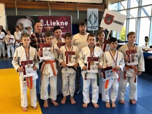 Latvijas kausa izcīņas sacensībās džudo Vidzemes komanda iegūst 3. vietu