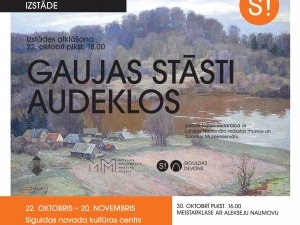 Kultūras centrā “Siguldas devons” atklās unikālu izstādi “Gaujas stāsti audeklos”