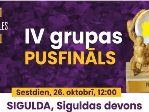 Siguldā notiks “Prāta Spēles Latvijas kauss 2019” IV grupas pusfināls