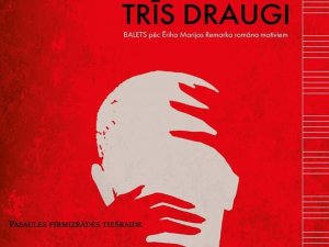 Tiešraidē varēs vērot baleta “Trīs draugi” pasaules pirmizrādi