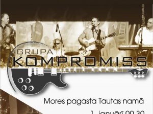 Aicina uz Jaungada balli Mores pagasta Tautas namā