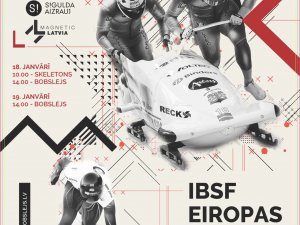 18. un 19. janvārī Siguldā notiks Eiropas kausa izcīņa bobslejā un skeletonā