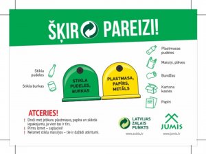 Sašķirotais iepakojuma apjoms Siguldas novadā pieaudzis par 82%