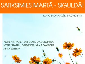 Siguldas pagasta Kultūras namā notiks koncerts “Satiksimies martā – Siguldā”