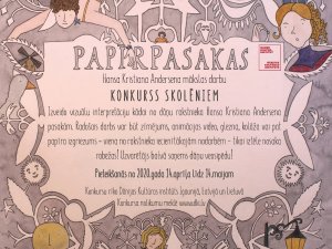 Skolēnus aicina piedalīties mākslas darbu konkursā “Papīrpasakas”