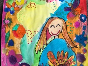 “Baltā flīģeļa” audzēkņi piedāvā Māmiņdienas izstādi aplūkot virtuāli