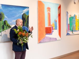 “Siguldas devonā” apskatāma Alekseja Naumova izstāde “Pasaules ainavas”