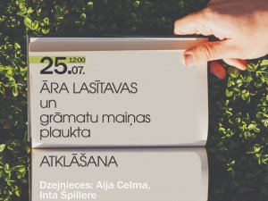 Siguldas pagastā atklās āra lasītavu un grāmatu maiņas plauktu