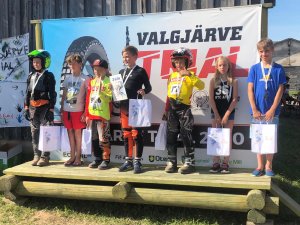 Siguldas triālisti gūst panākumus “Baltijas Minikausa” posmā Igaunijā