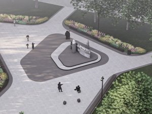 Norisinās publiskā apspriešana Alfrēda Kalniņa skvēra labiekārtošanas projektam