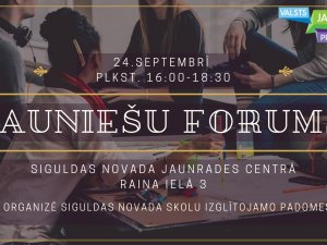JIC “Mērķis” aicina piedalīties Jauniešu forumā, lai diskutētu par aktuālām tēmām