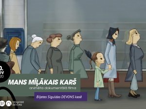 “Siguldas devonā” varēs vērot animētu dokumentālo filmu “Mans mīļākais karš”