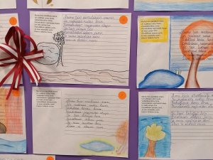 Allažu pamatskolā, gaidot Lāčplēša dienu, iesaistās patriotiskās aktivitātēs