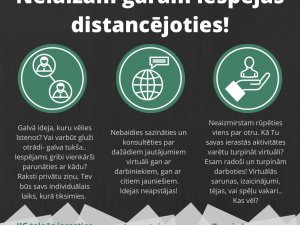 Jauniešu iniciatīvu centrs “Mērķis” turpina darbību tiešsaistes vidē