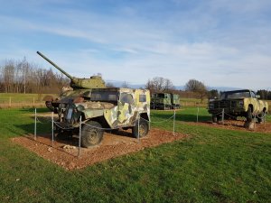 Labiekārtota Mores kauju muzeja brīvdabas ekspozīcija