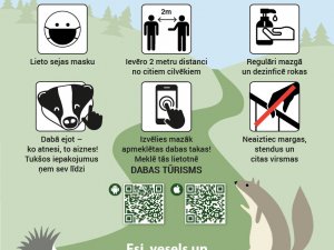 Drošības nolūkos tiek slēgta Mežmuižas avotu taka Allažu pagastā