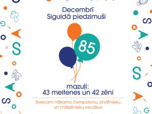 Siguldas slimnīcā 2020. gadā piedzimis 1171 mazulis