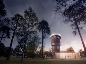 Aicina radoši attīstīt ūdenstorni pie dzelzceļa