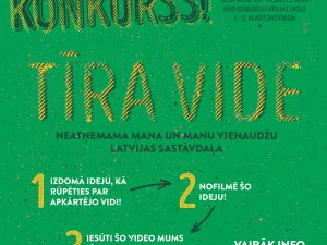 5.–12. klašu skolēnus aicina kļūt par Lielās Talkas vēstnešiem