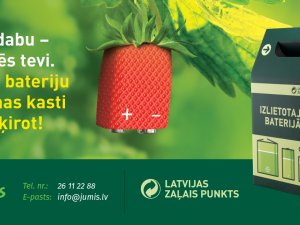 Aicina novada uzņēmumus un iestādes pieteikties bateriju šķirošanas kastēm