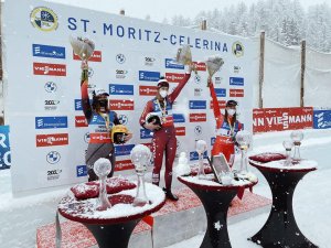 Novadniekiem panākumi Pasaules kausā kamaniņu sportā