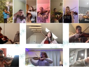 Mākslu skolas “Baltais flīģelis” darbs norit nepārtraukti arī attālināto mācību laikā