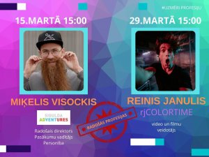 “Uzmēri profesiju” laikā aicina tikties ar radošo profesiju pārstāvjiem