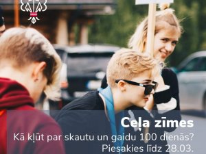 Siguldas 83. skautu un gaidu vienība aicina kļūt par skautu vai gaidu 100 dienās