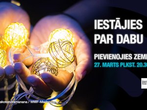 Pašvaldība atbalstīs akciju “Zemes stunda” un izslēgs apgaismojumu vairākos objektos